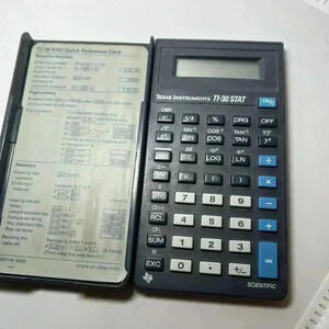 Vintage 1993 Texas Instruments TI-30X Scientific Calculator Tested Works
